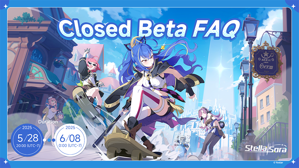 Stella Sora Beta Test promotional banner