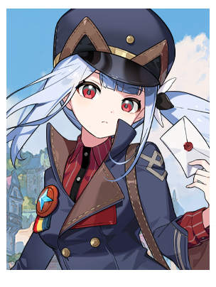 Ilustrasi karakter Freesia dari Stella Sora