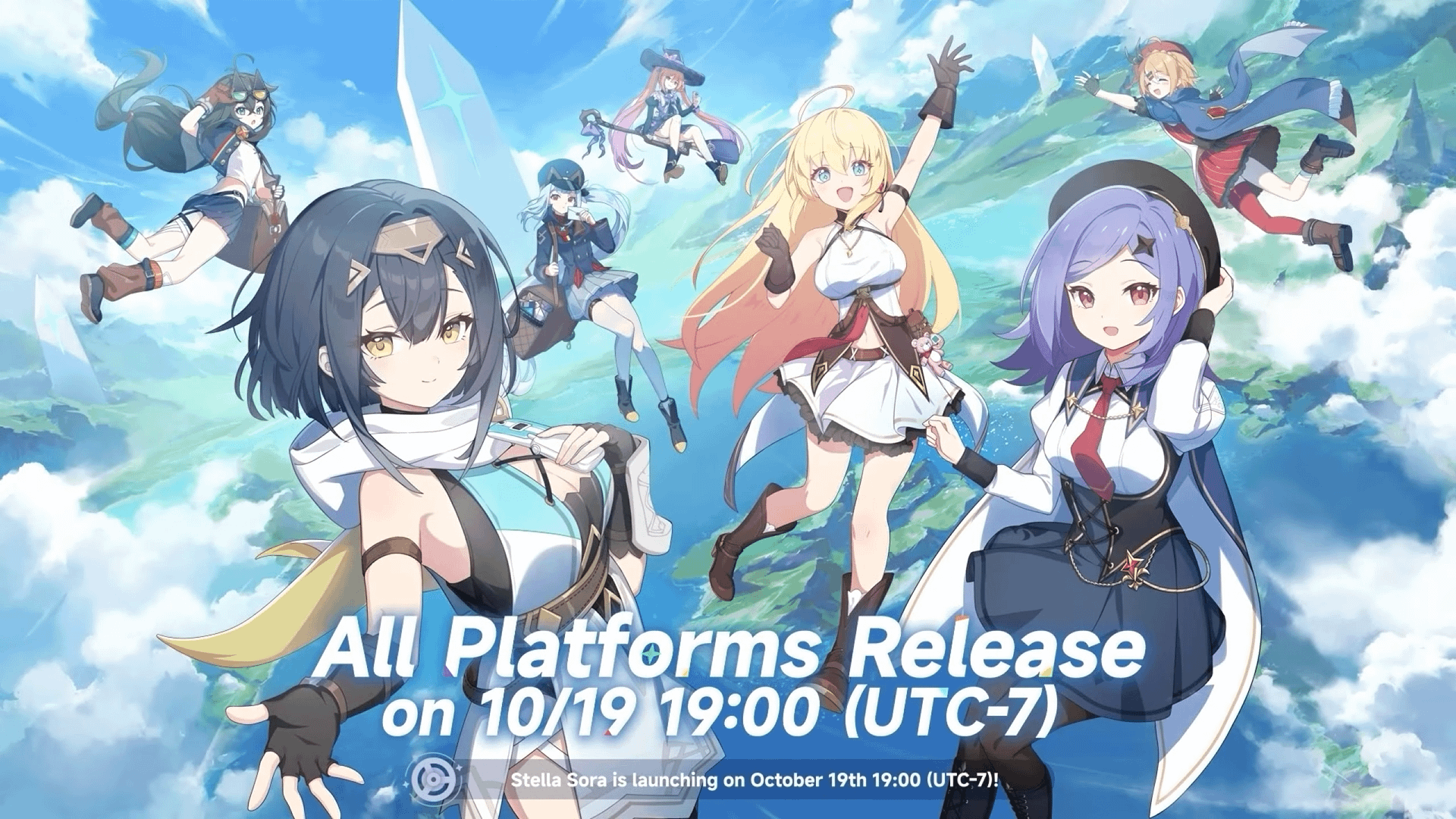 Lingkungan game Stella Sora menampilkan arsitektur yang terinspirasi Jepang