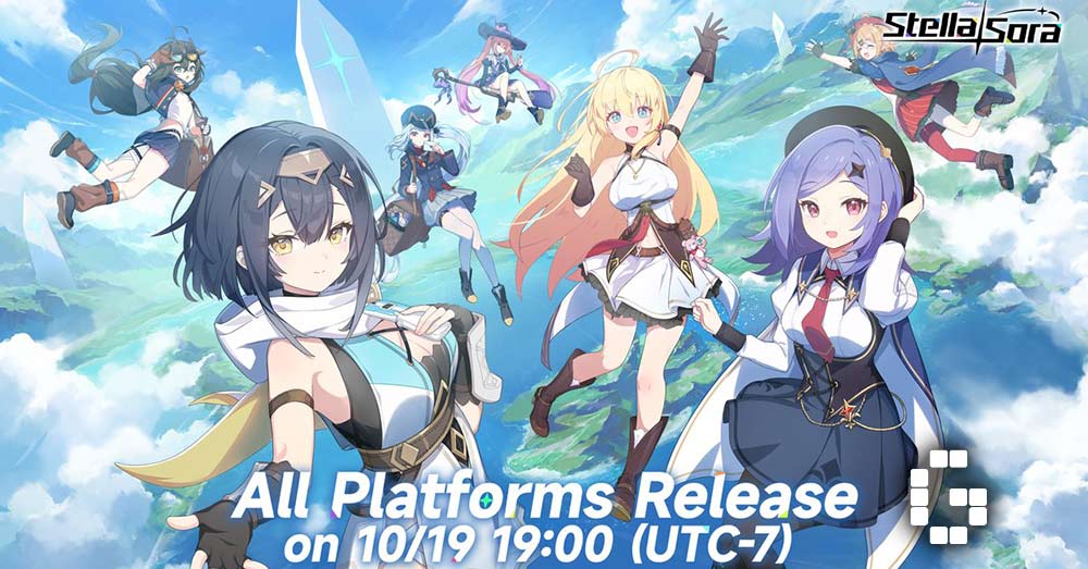 Luna - celestial mage character from Stella Sora
